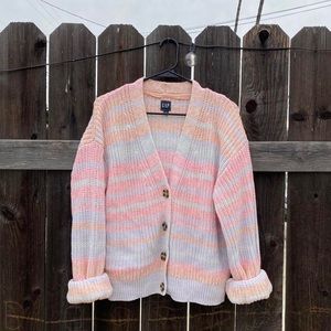 multi pastel cardigan
